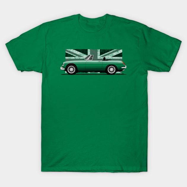 The classic british sports car roadster T-Shirt by jaagdesign